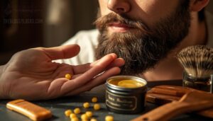 using balm and wax for hold using balm and wax for hold