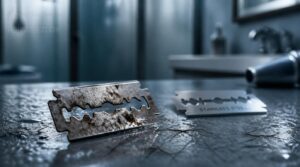 using dull or dirty blades using dull or dirty blades