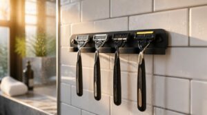 wall-mounted razor racks wall-mounted razor racks