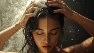 wash-day versus dry massage wash-day versus dry massage