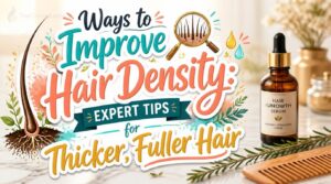 ways to improve hair density ways to improve hair density