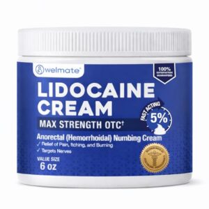 WELMATE, 5% Lidocaine Numbing Cream, B0CX3CC4WF