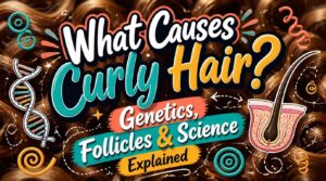 what causes curly hair what causes curly hair