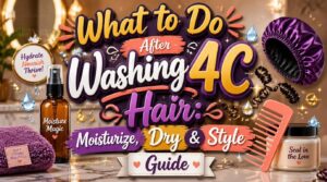 what to do after washing 4c hair what to do after washing 4c hair