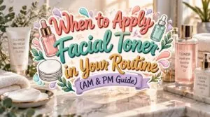 when to apply facial toner in routine when to apply facial toner in routine