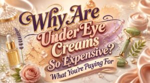 why are under eye creams so expensive