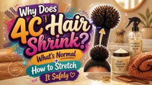 why does 4c hair shrink why does 4c hair shrink
