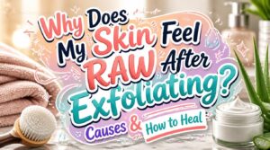 why does my skin feel raw after exfoliating why does my skin feel raw after exfoliating