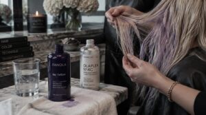 why purple shampoo leaves a purple hue why purple shampoo leaves a purple hue