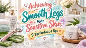 achieving smooth legs with sensitive skin