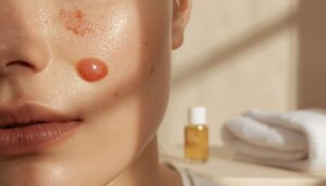 active pimples versus leftover marks active pimples versus leftover marks