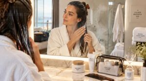 applying travel hair masks without overconditioning applying travel hair masks without overconditioning