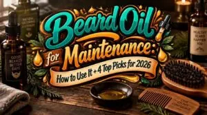 beard oil for maintenance