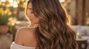brown hair with caramel babylights brown hair with caramel babylights