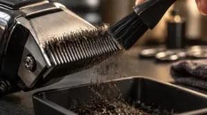 brush away loose hair first brush away loose hair first