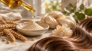 can hair oil products contain added protein can hair oil products contain added protein