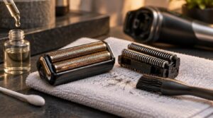 cleaning foil heads and cutters cleaning foil heads and cutters