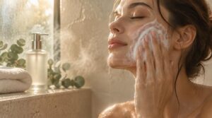 cleanse gently with lukewarm water cleanse gently with lukewarm water
