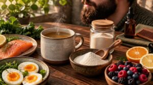 collagen foods and supplements: what to know for beard health collagen foods and supplements: what to know for beard health