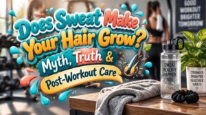 does sweat make your hair grow does sweat make your hair grow