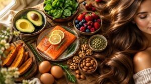 eat nutrients that support healthy hair growth eat nutrients that support healthy hair growth