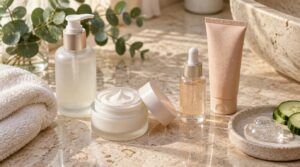 essential skincare steps: cleanse, moisturize, protect, exfoliate essential skincare steps: cleanse, moisturize, protect, exfoliate