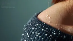 flaking, dandruff, or thick scales flaking, dandruff, or thick scales