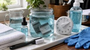 follow label dilution and contact times follow label dilution and contact times