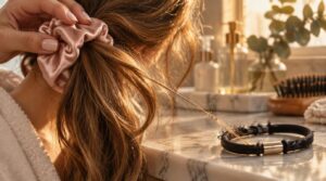 friction and snagging from rough elastics during styling and removal friction and snagging from rough elastics during styling and removal