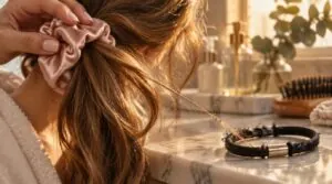 friction and snagging from rough elastics during styling and removal friction and snagging from rough elastics during styling and removal