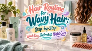hair routine for wavy hair
