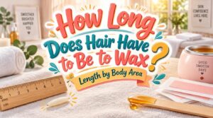 how long does hair have to be to wax how long does hair have to be to wax