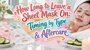 how long should you leave a sheet mask on how long should you leave a sheet mask on