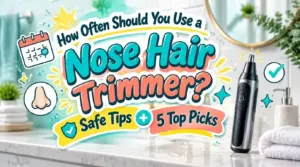 how often should you use a nose hair trimmer how often should you use a nose hair trimmer