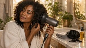 how to blow-dry black hair gently how to blow-dry black hair gently