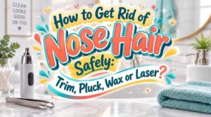 how to get rid of nose hair