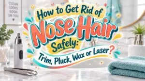 how to get rid of nose hair