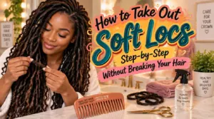 how to take out soft locs how to take out soft locs