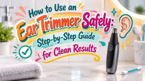 how to use ear trimmer how to use ear trimmer