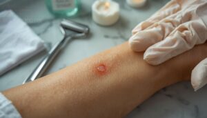 leave buried or infected hairs alone leave buried or infected hairs alone