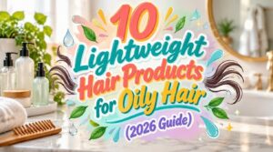lightweight hair products for oily hair