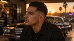 low fade slick back low fade slick back