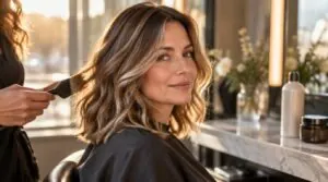 low-maintenance color ideas: balayage and gray blending low-maintenance color ideas: balayage and gray blending