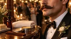 maintain wedding mustache hold and remove wax maintain wedding mustache hold and remove wax