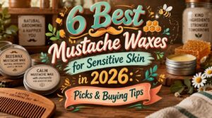 mustache wax for sensitive skin