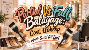partial balayage vs full balayage partial balayage vs full balayage
