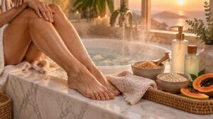 prep sensitive legs with gentle exfoliation prep sensitive legs with gentle exfoliation
