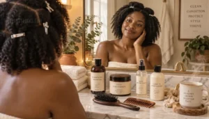 prepping hair for protective styles with cleansers, conditioners, and heat protectants prepping hair for protective styles with cleansers, conditioners, and heat protectants