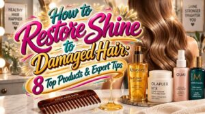 restore shine to damaged hair restore shine to damaged hair