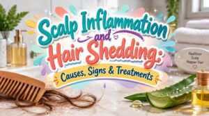 scalp inflammation and hair shedding scalp inflammation and hair shedding